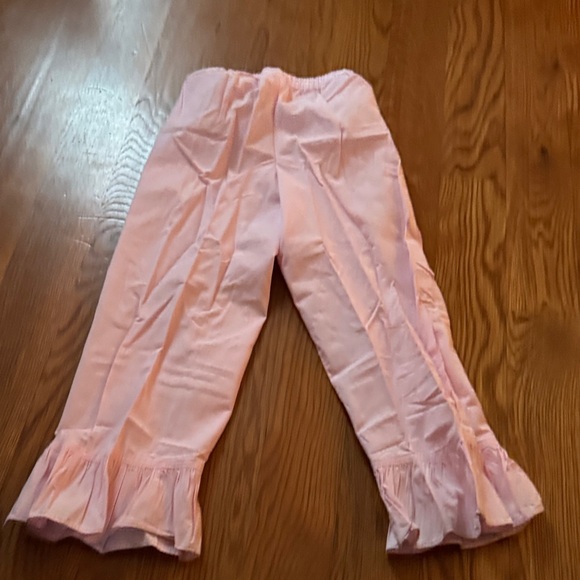 Pink and White Ruffle Pants Set - Picture 7 of 7